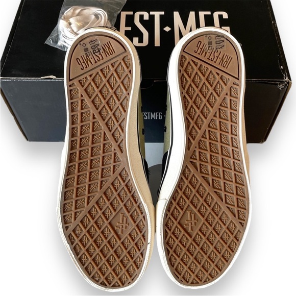 NWB Iron Fist Kid Simsole Sneakers in Olive Black Unisex Woman 9 Men 7 - Picture 6 of 13